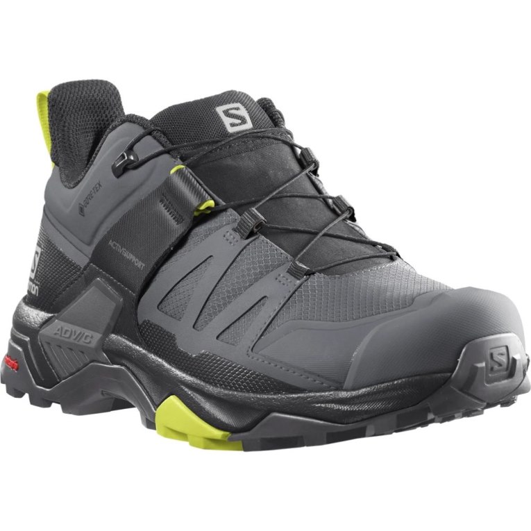 Tênis De Caminhada Salomon X Ultra 4 GTX Masculino Cinzentas Escuro | PT I51760